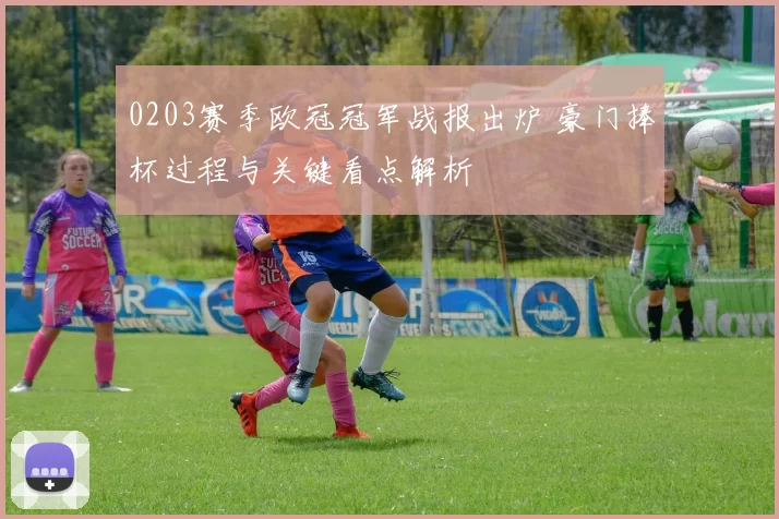0203赛季欧冠冠军战报出炉 豪门捧杯过程与关键看点解析